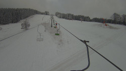 Lanovka - pohled nahoru