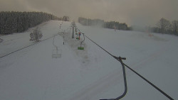 Lanovka - pohled nahoru