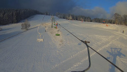 Lanovka - pohled nahoru