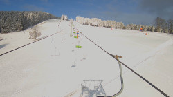 Lanovka - pohled nahoru