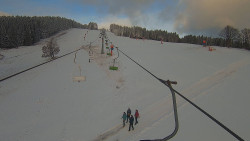 Lanovka - pohled nahoru