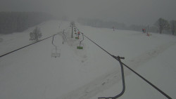 Lanovka - pohled nahoru