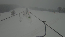 Lanovka - pohled nahoru