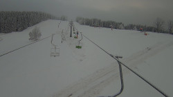 Lanovka - pohled nahoru