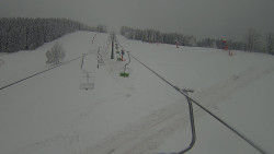 Lanovka - pohled nahoru