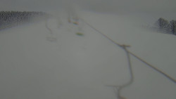 Lanovka - pohled nahoru