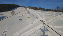 Lanovka - pohled nahoru