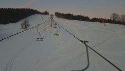 Lanovka - pohled nahoru