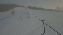 Lanovka - pohled nahoru