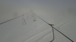 Lanovka - pohled nahoru