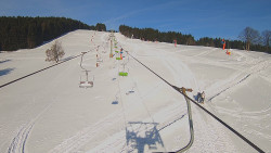 Lanovka - pohled nahoru