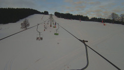 Lanovka - pohled nahoru