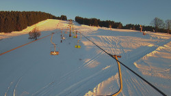 Lanovka - pohled nahoru