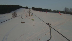 Lanovka - pohled nahoru