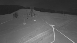 Lanovka - pohled nahoru