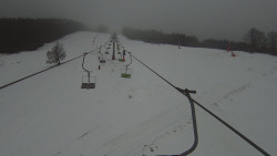 Lanovka - pohled nahoru