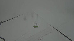 Lanovka - pohled nahoru