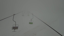 Lanovka - pohled nahoru