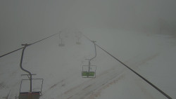 Lanovka - pohled nahoru