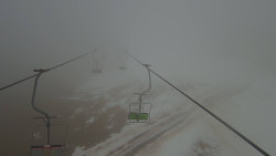 Lanovka - pohled nahoru