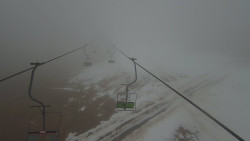 Lanovka - pohled nahoru