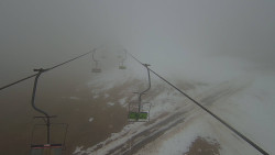 Lanovka - pohled nahoru