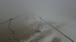 Lanovka - pohled nahoru