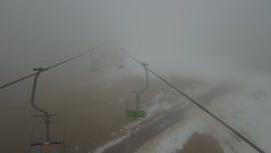 Lanovka - pohled nahoru