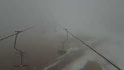 Lanovka - pohled nahoru