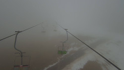 Lanovka - pohled nahoru