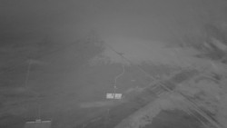 Lanovka - pohled nahoru