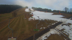 Lanovka - pohled nahoru