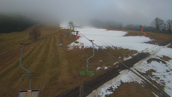 Lanovka - pohled nahoru