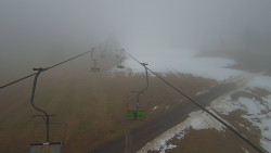 Lanovka - pohled nahoru