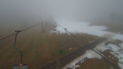 Lanovka - pohled nahoru