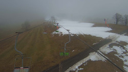 Lanovka - pohled nahoru