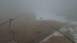 Lanovka - pohled nahoru