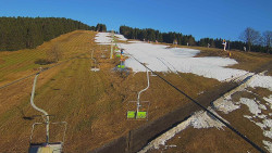 Lanovka - pohled nahoru