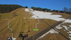 Lanovka - pohled nahoru