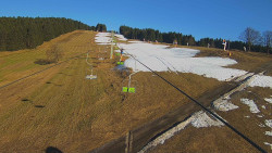 Lanovka - pohled nahoru