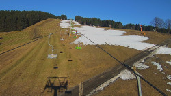 Lanovka - pohled nahoru