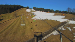 Lanovka - pohled nahoru