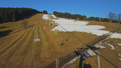 Lanovka - pohled nahoru