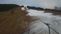 Lanovka - pohled nahoru