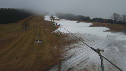 Lanovka - pohled nahoru