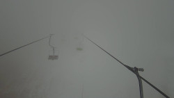 Lanovka - pohled nahoru