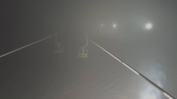 Lanovka - pohled nahoru