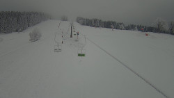 Lanovka - pohled nahoru