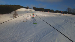 Lanovka - pohled nahoru