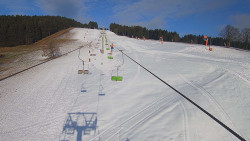 Lanovka - pohled nahoru